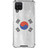 South Korean Flag Distressed Galaxy A12 Clear Case